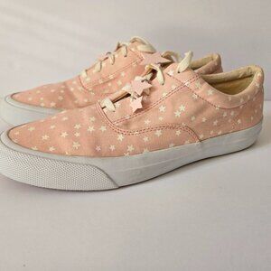 Keds Anchor Glow Canvas Pink/White Stars Women's 10